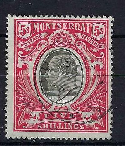 Image of Montserrat SG 23 FU British Commonwealth Stamp